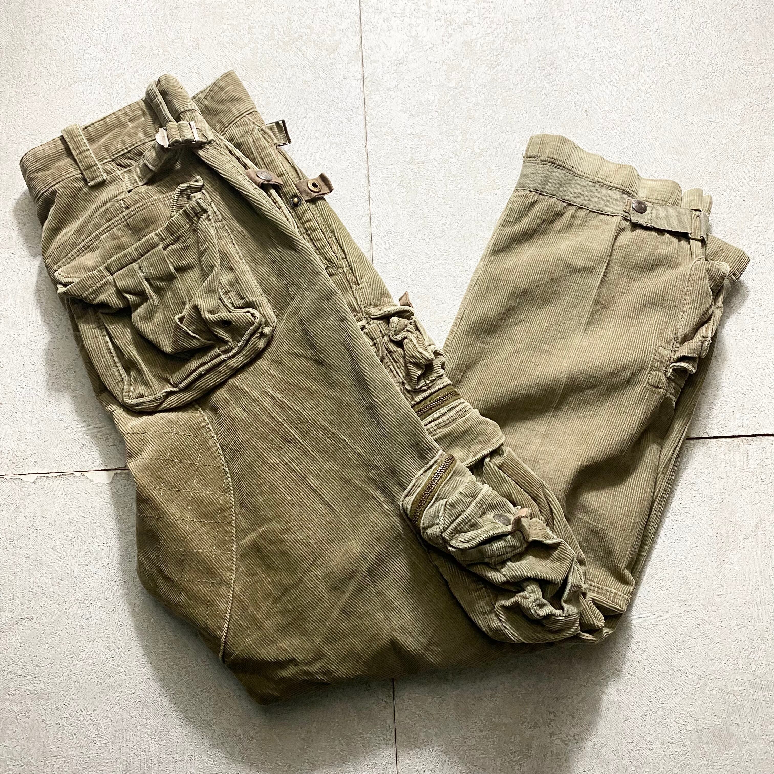 vintage POLO by RALPH LAUREN corduroy parachute pants | NOIR ONLINE