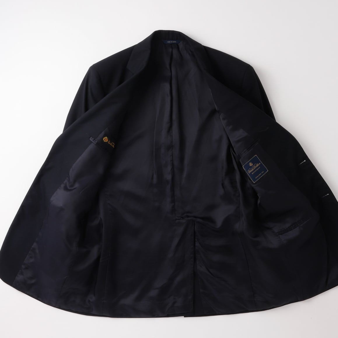 極美品】BROOKS BROTHERS Loro Piana Made in Canada wool Navy blazer