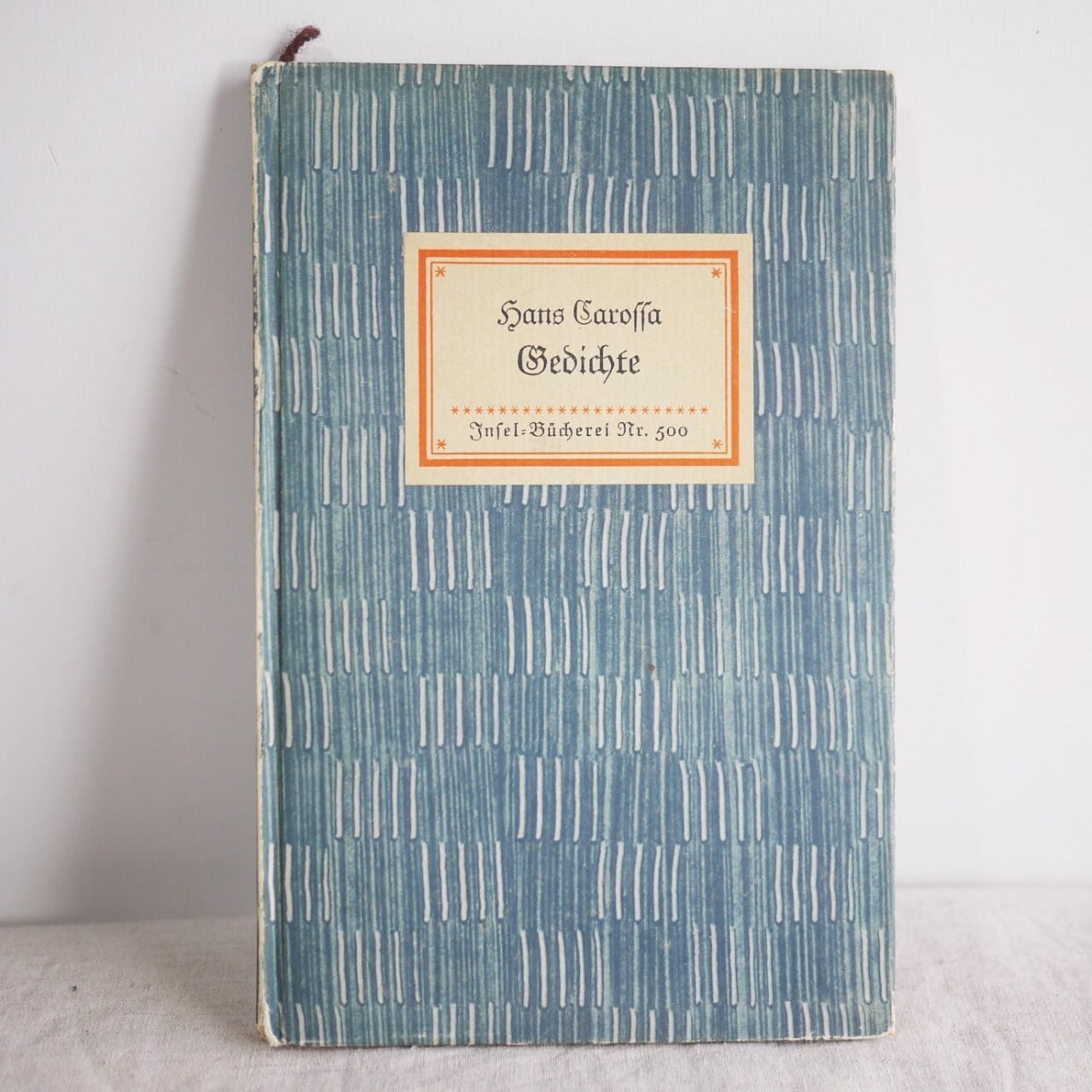 インゼル文庫 No.500 Hans Carossa "Gedichte"