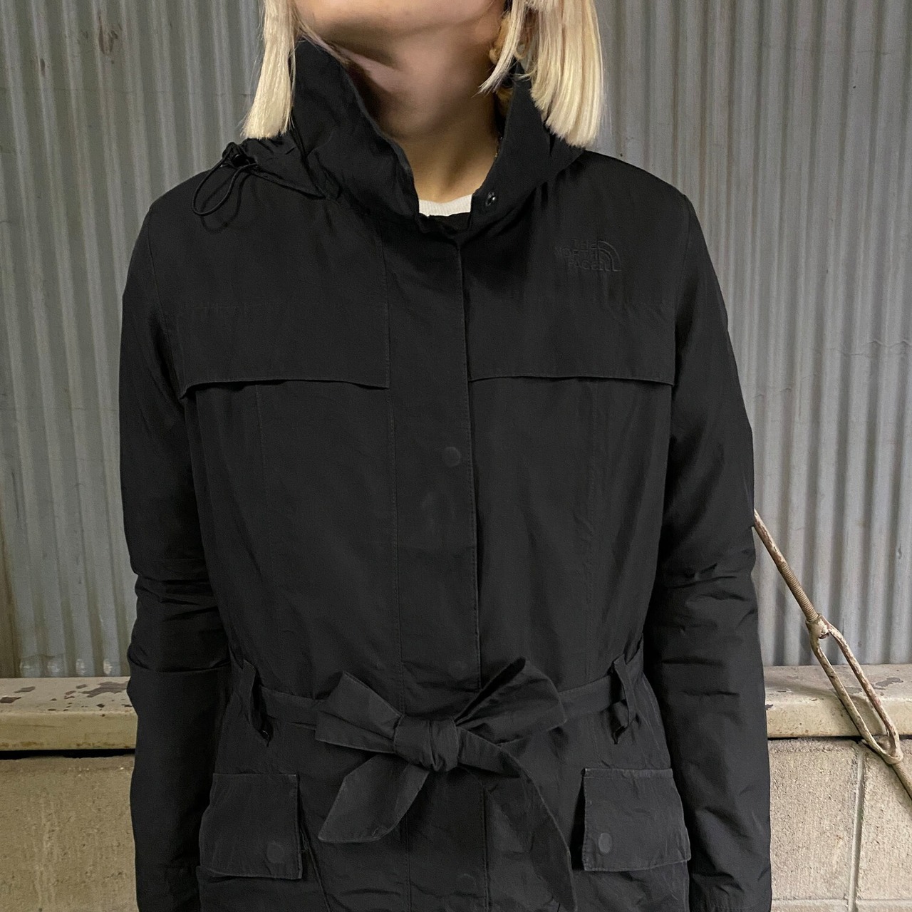 THE NORTH FACE ザノースフェイス HYVENT レインコート レディースS 