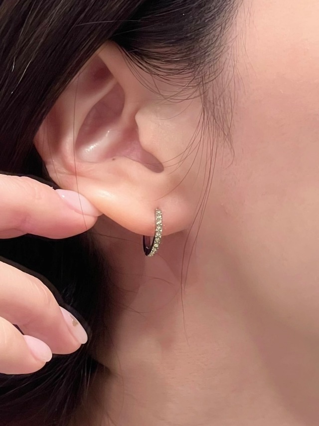 half eternity pierce【yellow】3COLOR