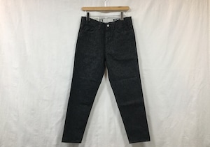 WESTOVERALLS“806T TAPERED DENIM PANTS BLACK”