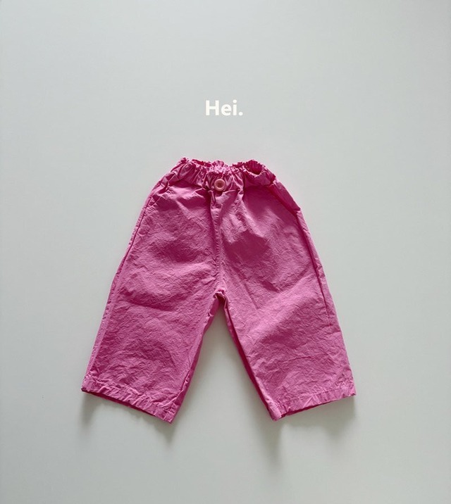 即納◆102-110サイズ-ピンク シャカシャカパンツ-Hei.