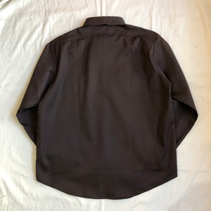 70's brown work shirts -deadstock-