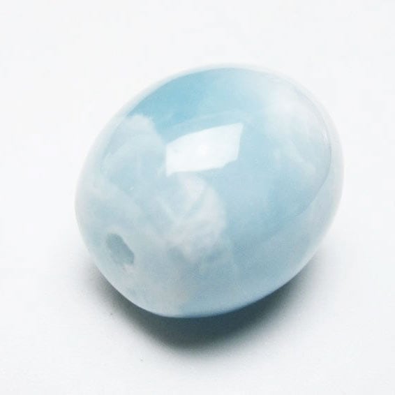 ラリマー パーツ ビーズ 穴あき アクセサリーパーツ ハンドメイド 一点物 メール便可 [M便 1/10] 112-11369