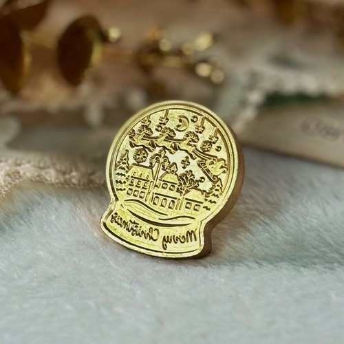 【28mm×25mm】ダイカット　スノータウンドーム