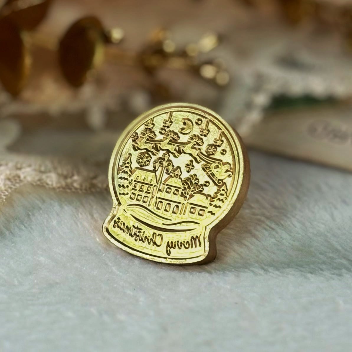 【28mm×25mm】ダイカット スノータウンドーム