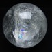水晶 丸玉 虹入り 77mm スフィア 置物 水晶玉 一点物 151-8712