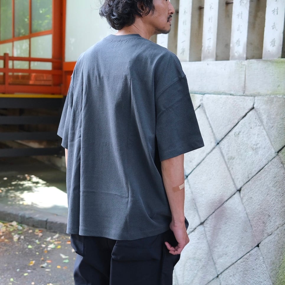 alvana(アルバナ) /ANTIQUE EFFECT S/S TEE -ANTIQUE BLACK-(ALV-00169)