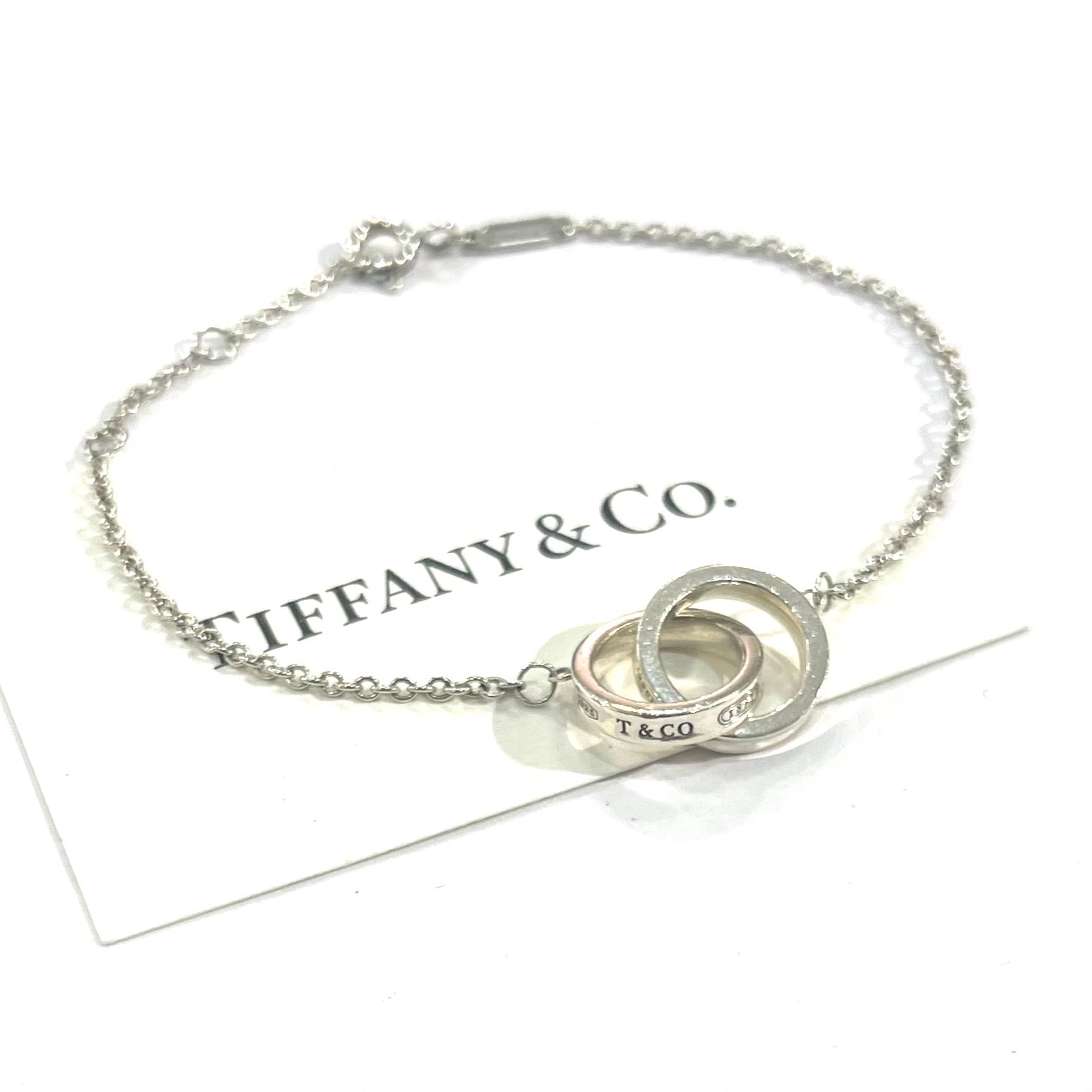 TIFFANY & Co.】 2754 ティファニー インターロッキング ダブルリング