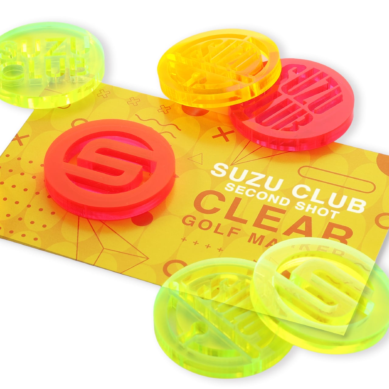 クリアゴルフマーカー | SUZU CLUB グッズショップ