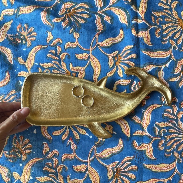 Aluminum Whale Tray　アルミクジラトレイ　アルミニウム　クジラ　アクセサリー収納　　tray　Whale　Aluminum　accessory　Jewelry