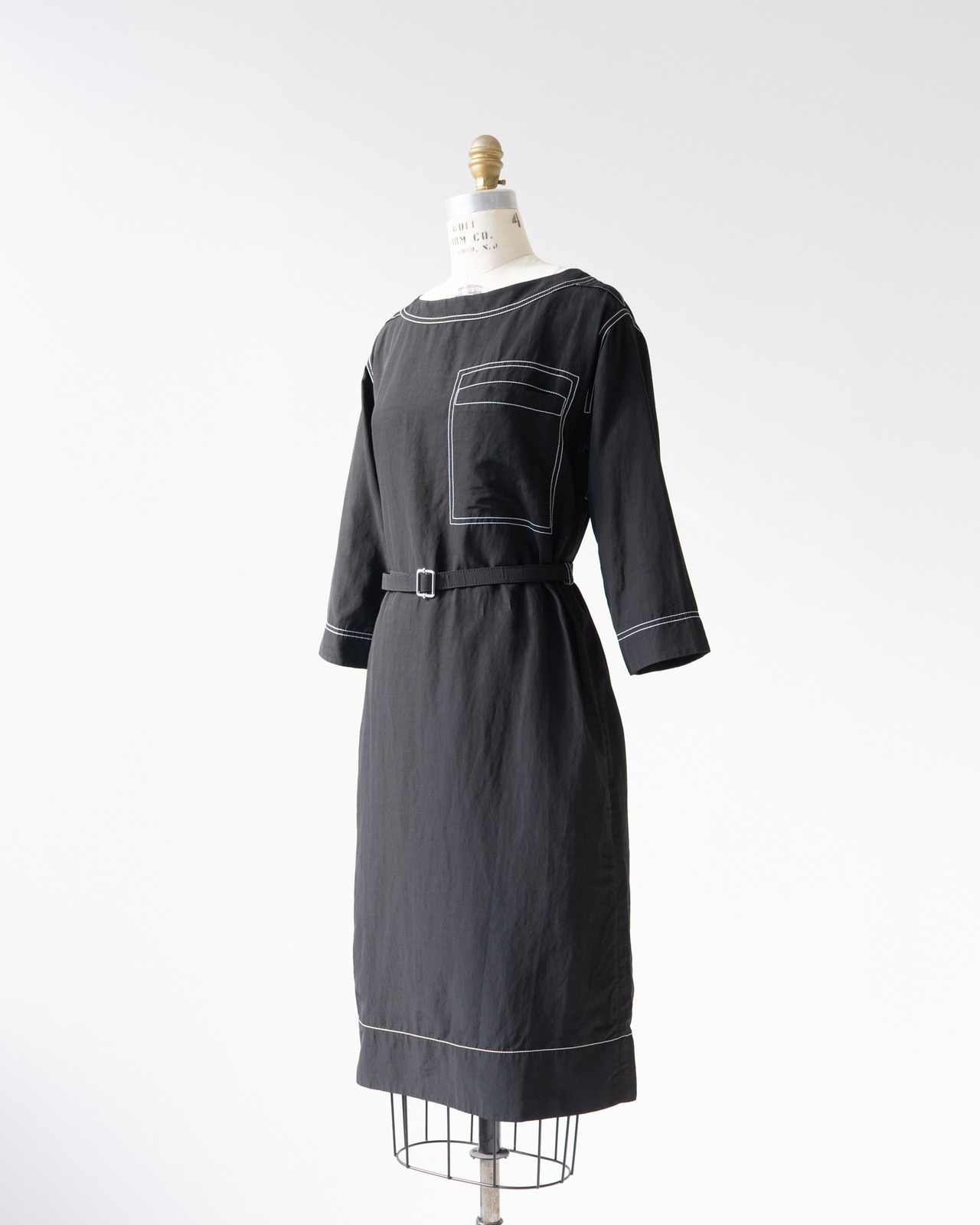 〈CÉLINE by phoebe philo〉White stitch one piece