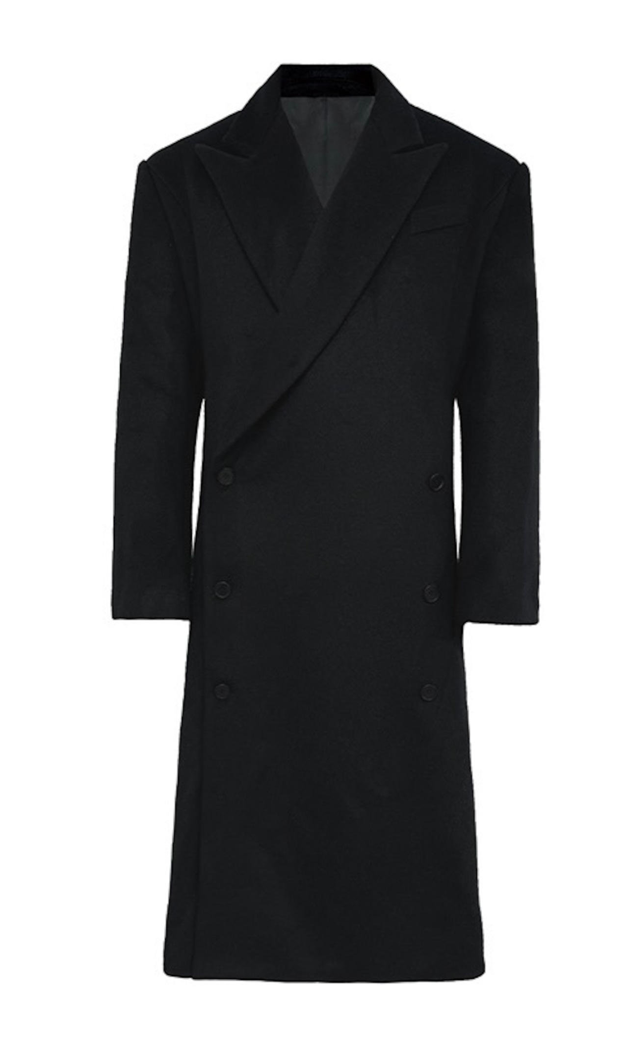 "Premium Wool Overcoat"