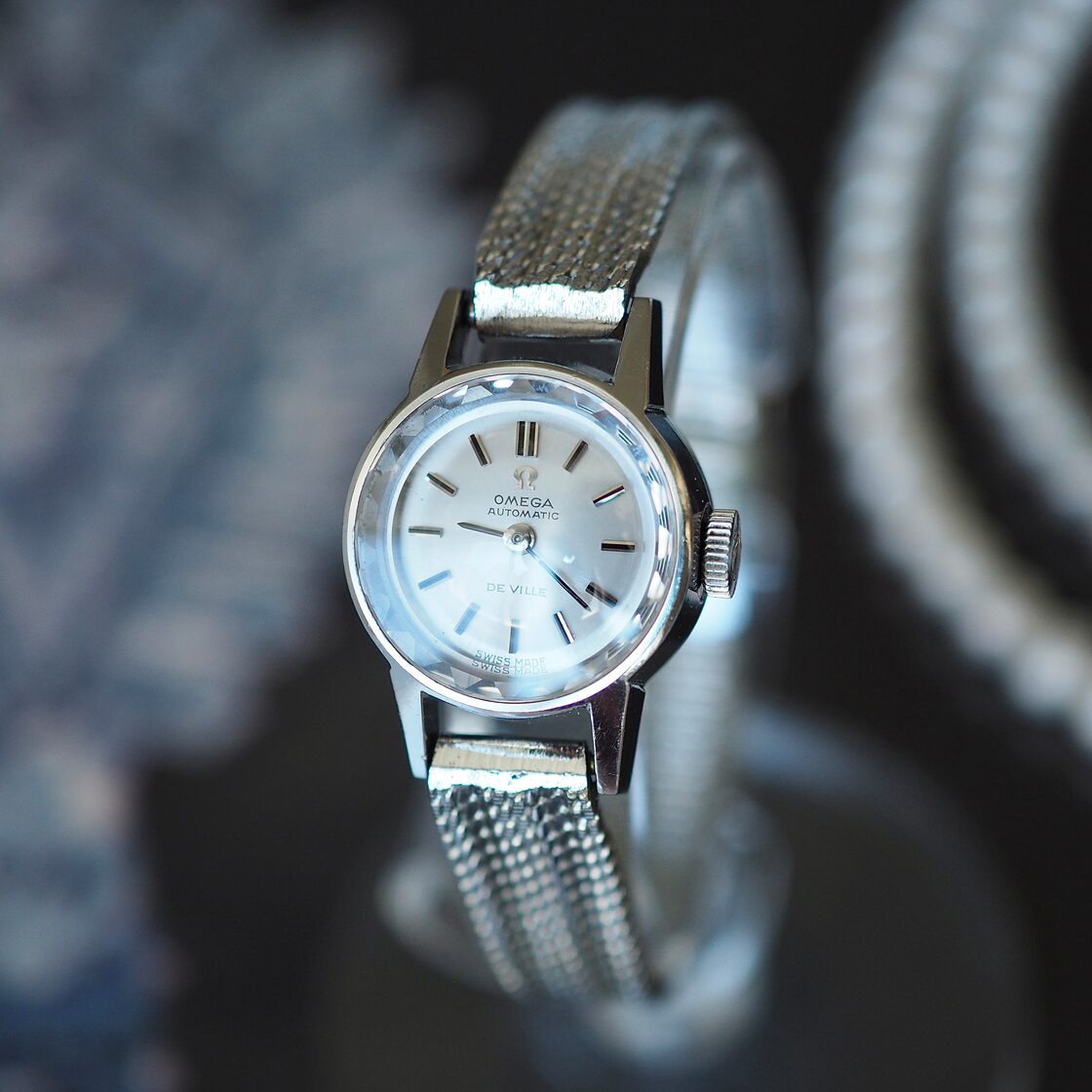 正規品【新品電池】OMEGA デビル/動作良好 DeVille 人気モデル 美品 OH 