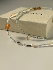 Larimar Star necklace［BZN21］