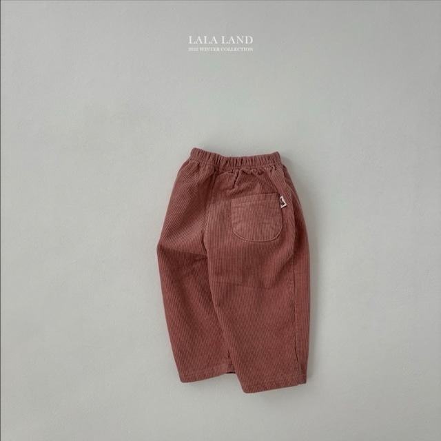 予約⌇LALALAND / golden blushed pants