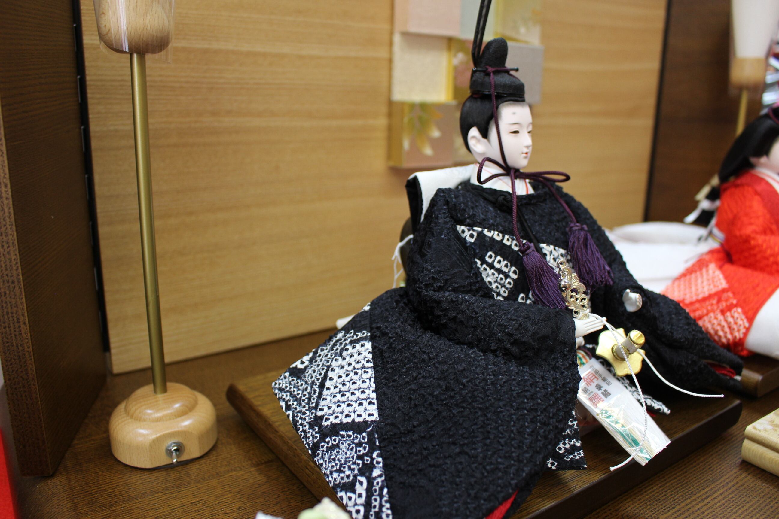 雛人形 衣裳着親王飾り 田村芙紗彦 Cube(キューブ）正絹絞り | SHIMADA