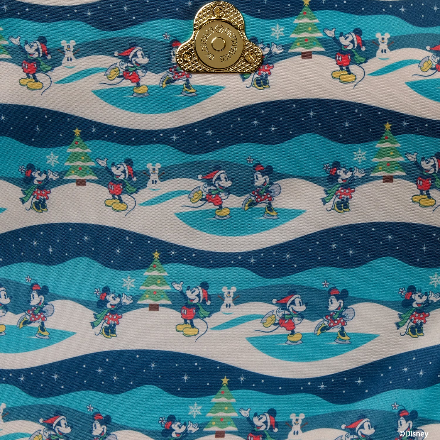 LF DISNEY MICKEY AND MINNIE HOLIDAY CROSSBODY BAG_WDTB3367