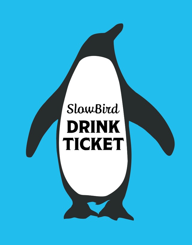 お得!! SlowBird ドリンクチケット 10枚セット