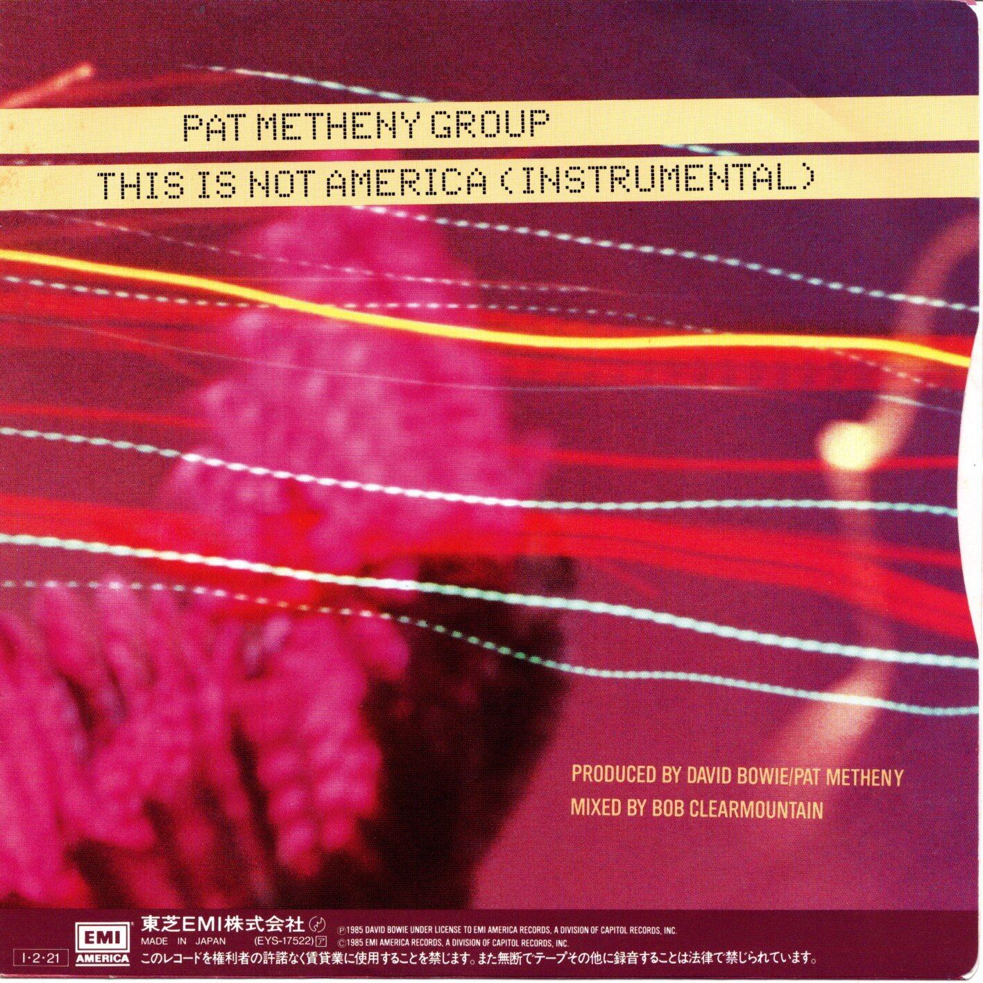 7EP】デビッド・ボウイ – ジス・イズ・ノット・アメリカ | マメシバ