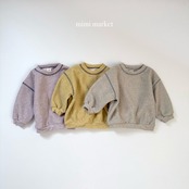 ミミマーケット / mimimarket / ミンクテリートレーナー / 韓国子供服 / キッズ / 26winter〖取寄〗*S~L*