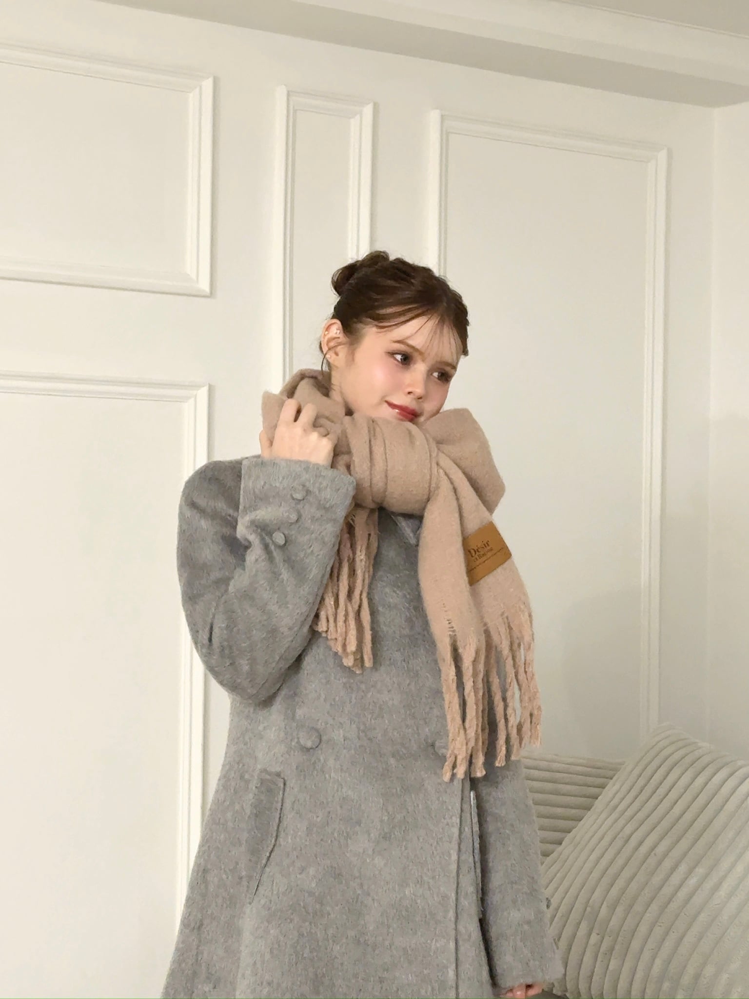 volume fringe muffler | Désir et Raison