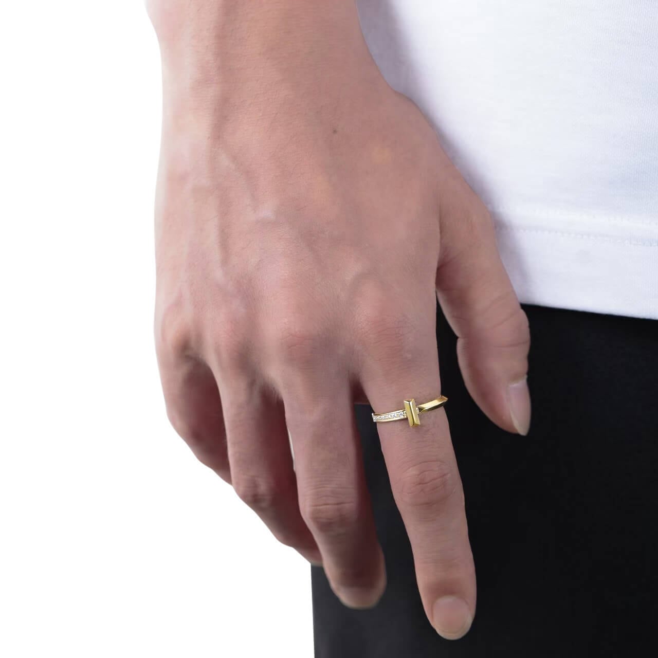 316L zirconia cross ring 2 VR9-73 | VERIELA