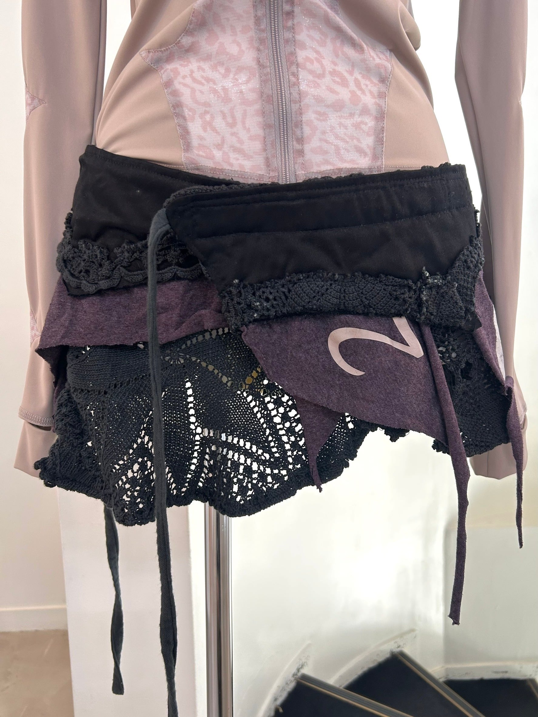 Remake wrap skirt