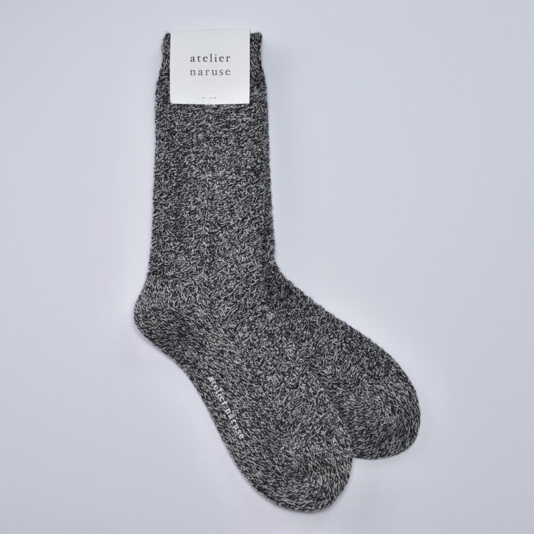 atelier naruse アトリエナルセ ウール alan ミドルソックス