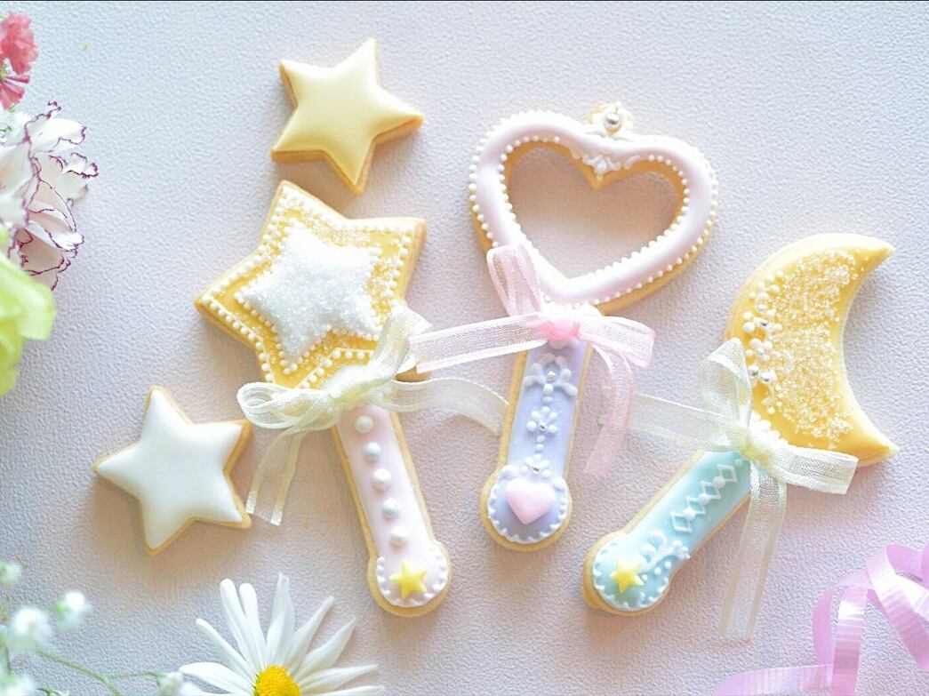 魔法のステッキ(セット) / magic wand set【クッキーカッター cookie