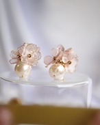 " 朝焼け（sakura）耳飾り”