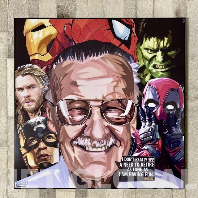 スタンレー/ STAN LEE & HEROES / Mサイズ 26cm / PAPMA_0032