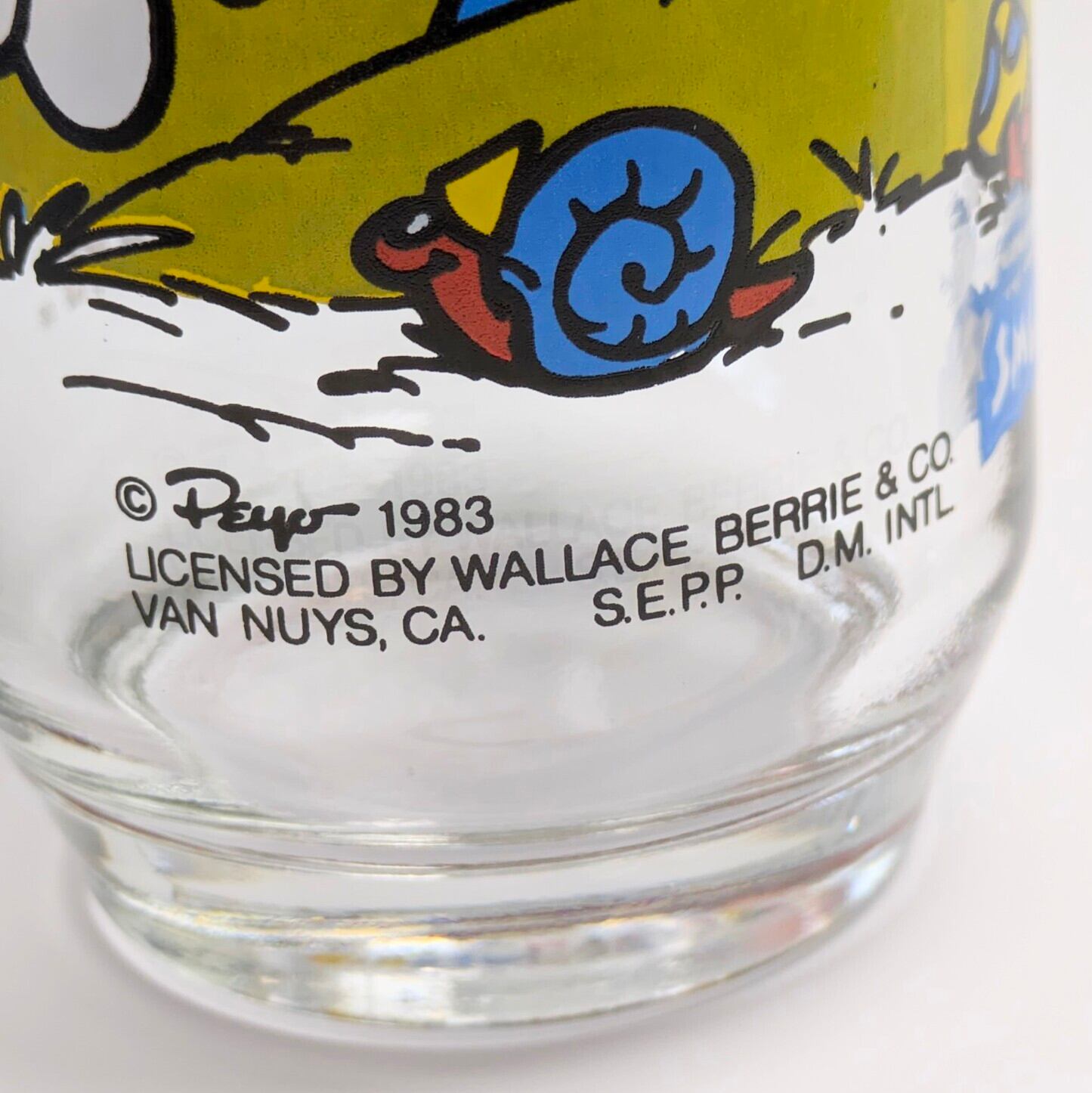 ☆ VINTAGE 1983☆【 SMURF / スマーフ 】 Hardee's / ハーディーズ