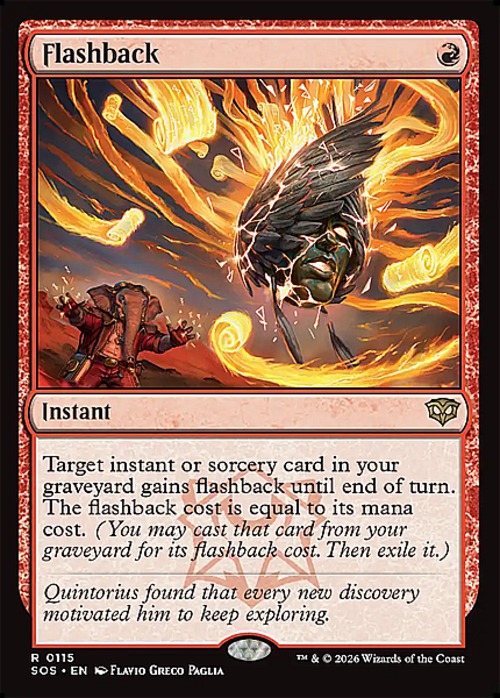 MTG《フラッシュバック/Flashback(SOS)》英語