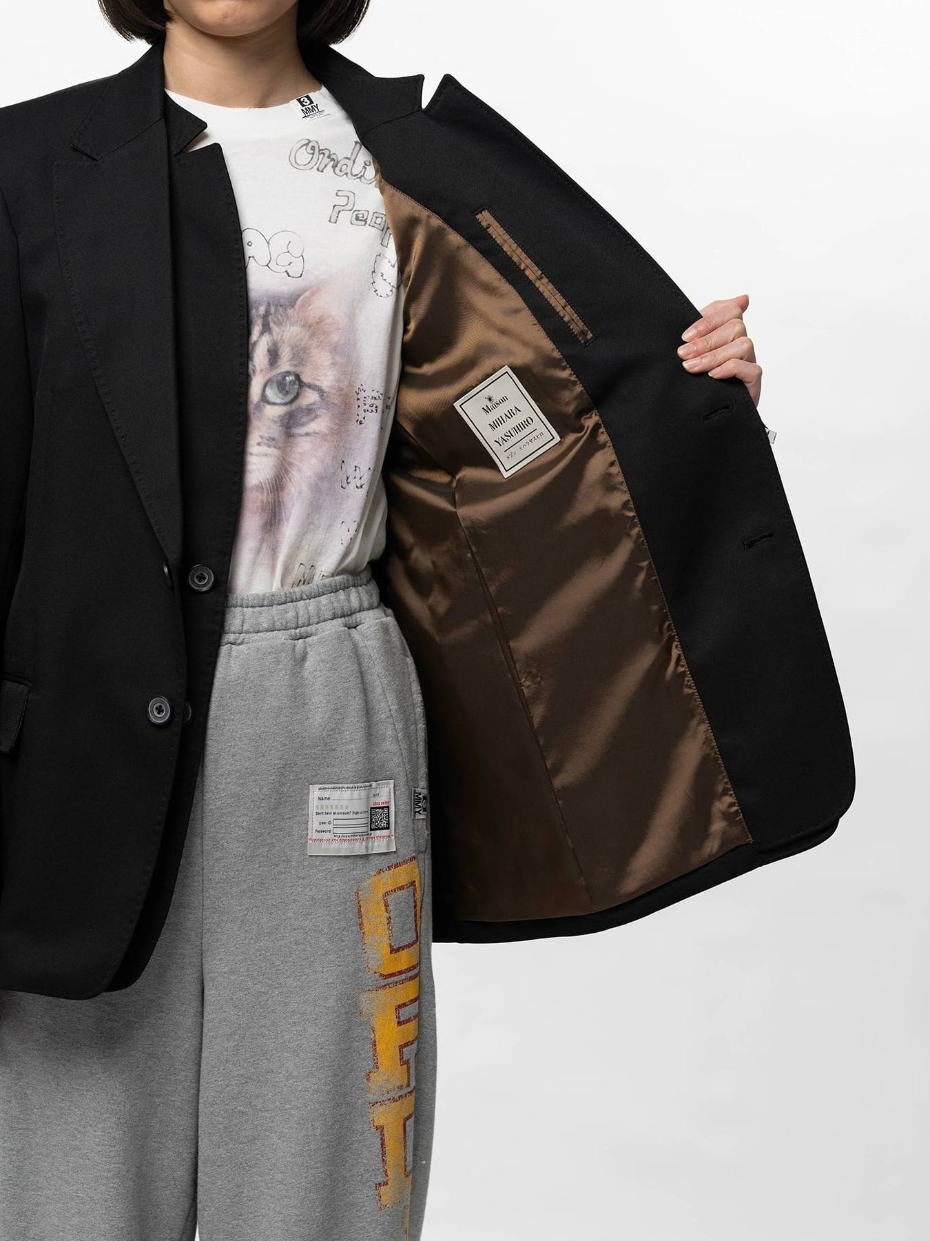 26SS】Maison MIHARA YASUHIRO ミハラヤスヒロ / Front Layered Jacket