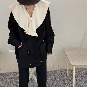 セーラーカラー レイヤード ブラウス 341266