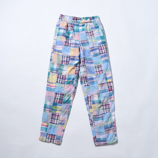 MADRAS PATCHWORK PANTS