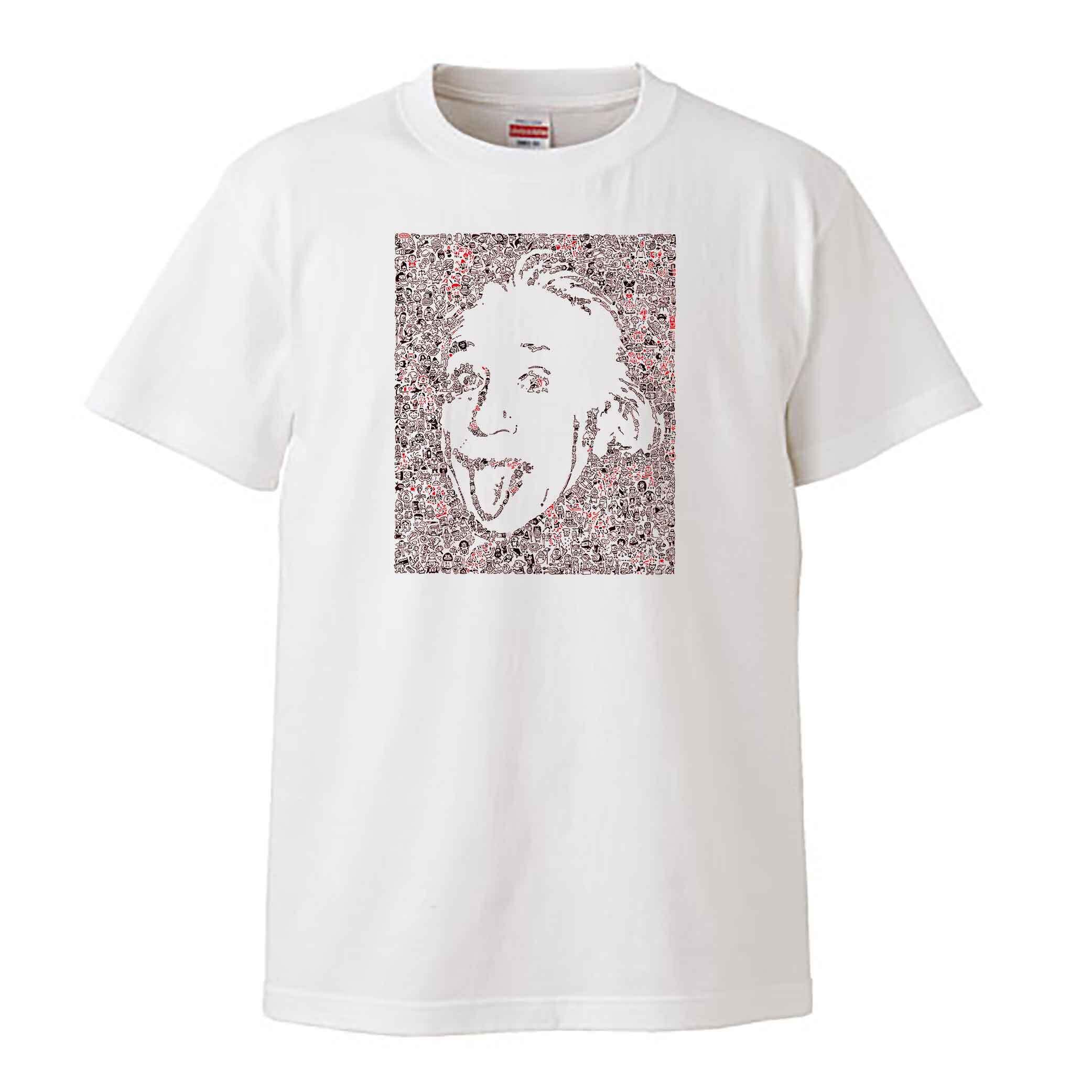 アインシュタイン / Tシャツ / 寺田創 /  -WHITE-