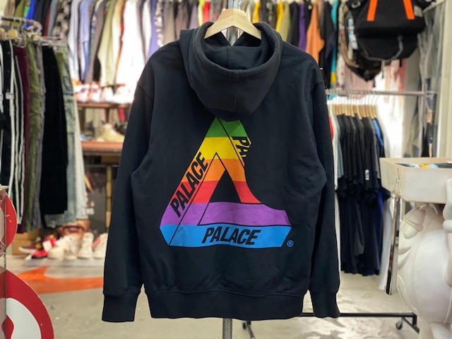 PALACE  JOBSWORTH HOOD SWEATSHIRT BLACK MEDIUM 45KG8082