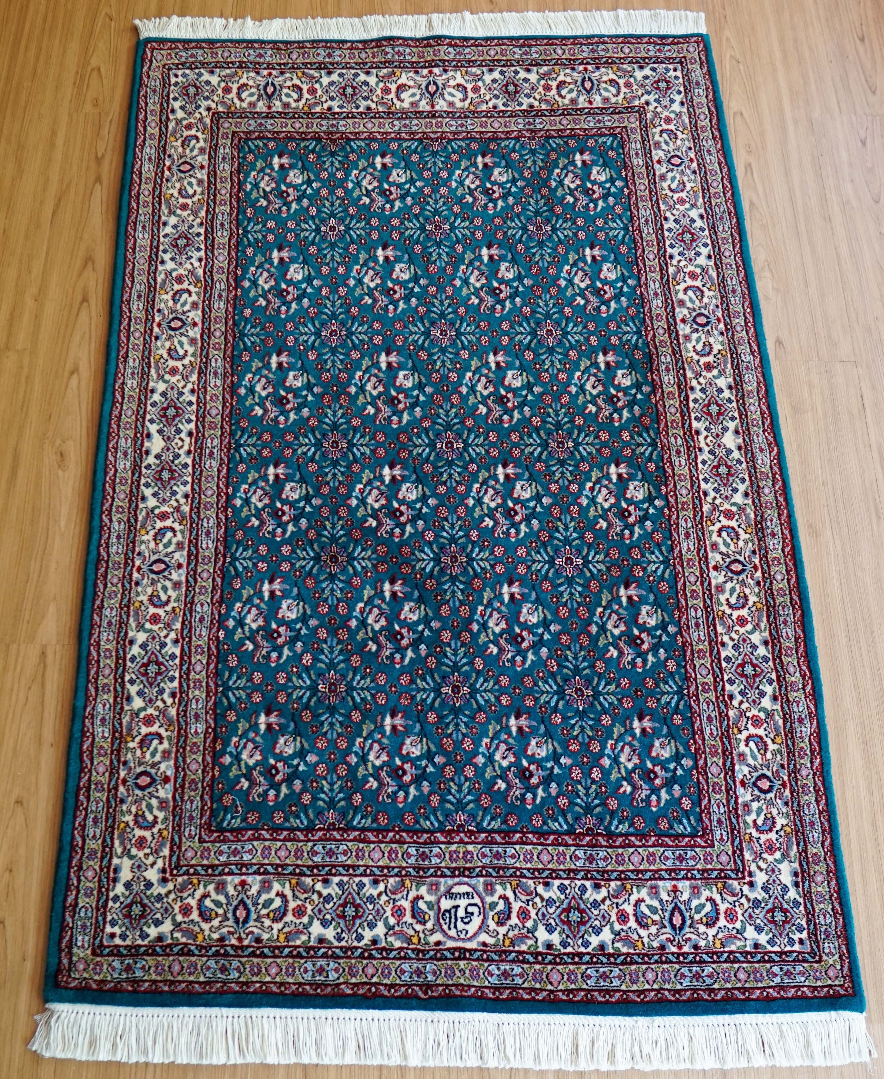 154×97cm ペルシャ 手織り絨毯　ムード産 154×97cm ペルシャ 手織り絨毯 ムード産 | Decorworks