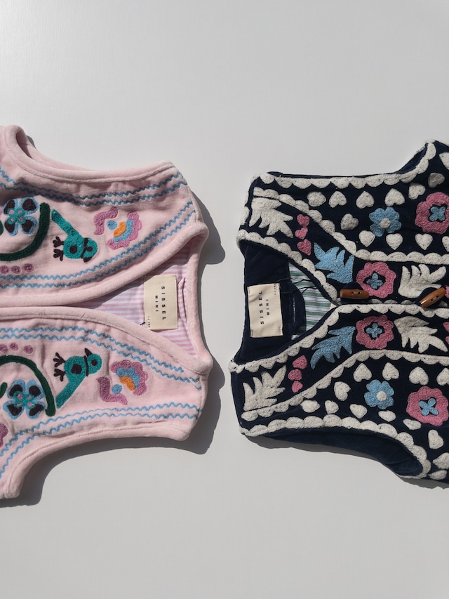 《即納》SISSEL MINI / CAIA MINI VEST - Leftover Fabric Rose