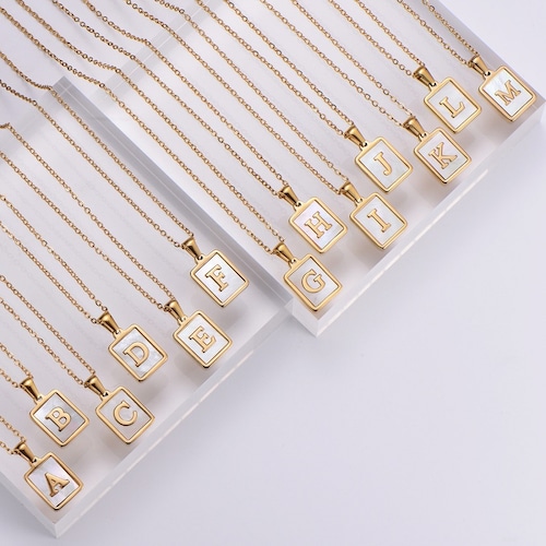 316L shell plate necklace