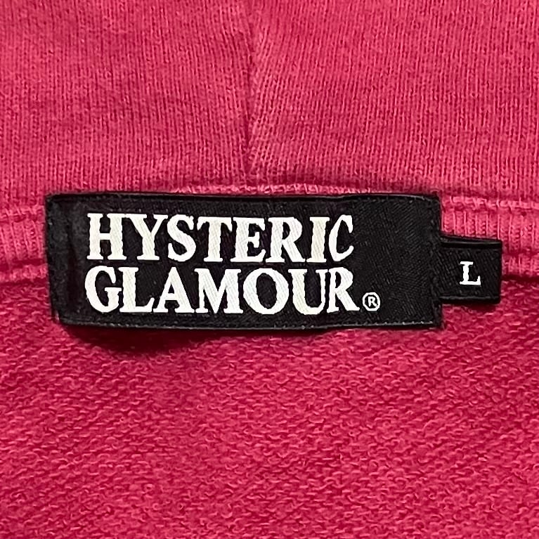 【人気】HYSTERIC GLAMOUR　ヒステリックグラマー　ジップアップパーカー　スタッズ　ヒスガール　0213CF02 人気】HYSTERIC GLAMOUR ヒステリックグラマー ジップアップパーカー