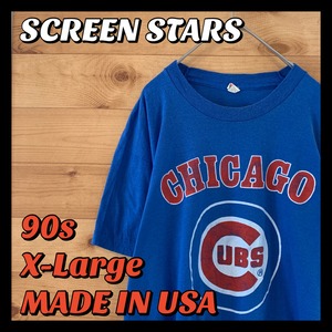 【SCREEN STARS】 90s MLB シカゴカブスビンテージ Tシャツ