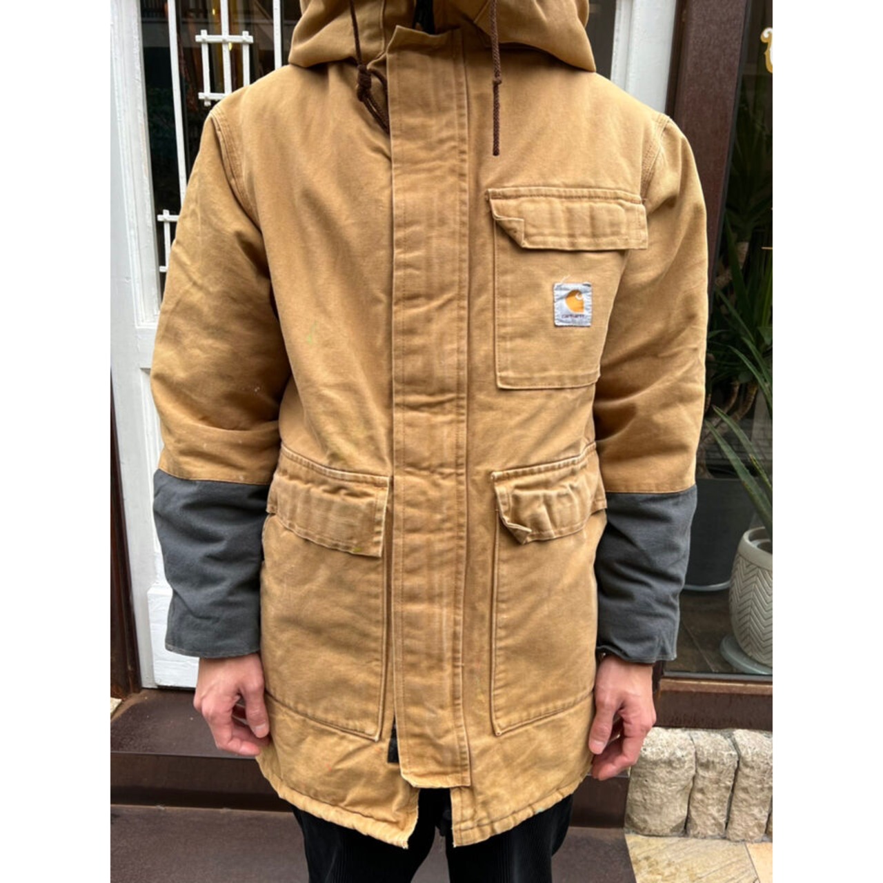 80〜90s carhartt SIBERIAN PARKA Size L程