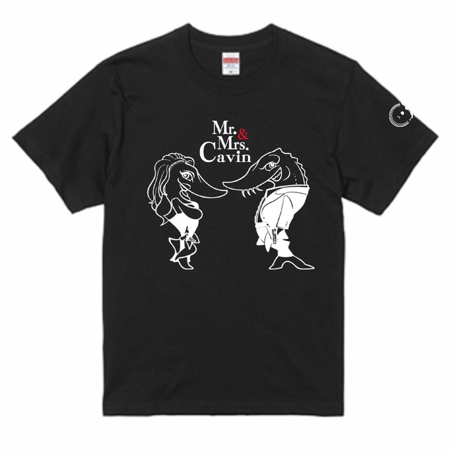 キャビン・コスナー　オリジナルTシャツ（黒）