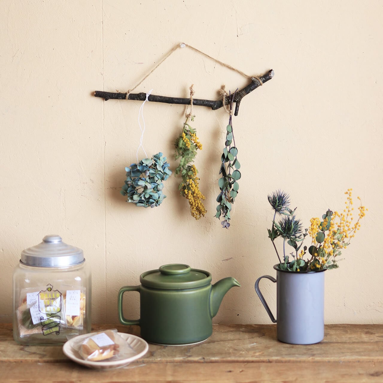 北海道 富良野産】白樺の枝 ミニサイズ 【 5本セット 】 ドライ