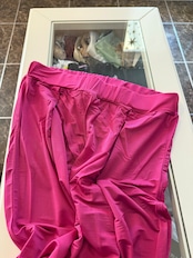 ビスコースサテン パンツ Fraly