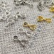 銅メッキメダリオン留め金具 925ペンダント用